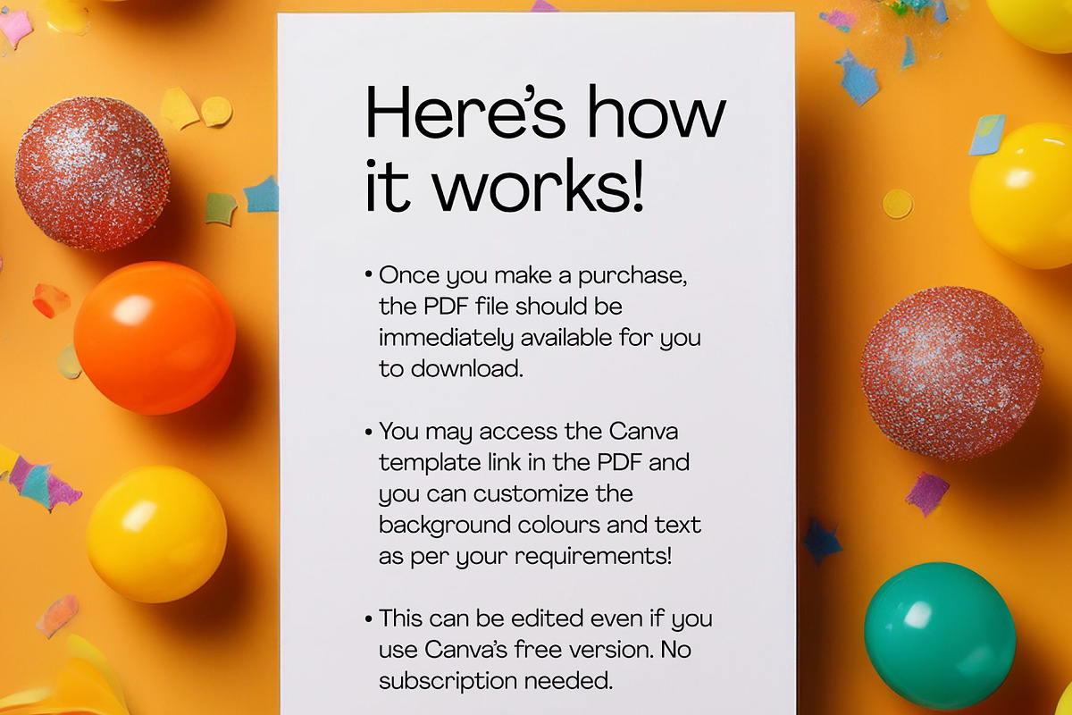Birthday Card Canva Template, a Card Template by Studioterrace (Photo 4 of 4)