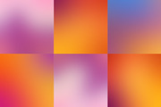55 Blurred gradient backgrounds, a Texture Graphic by karetniy (Thumbnail 10 of 10)