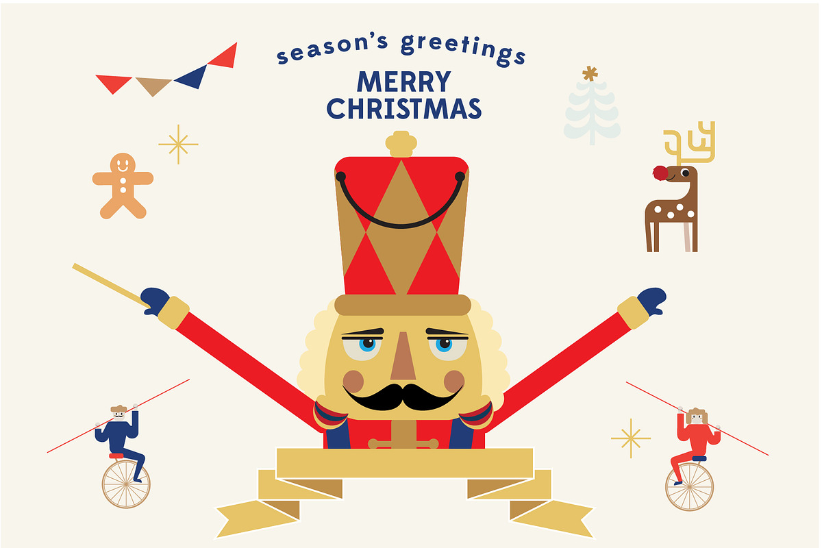 christmas greetings template, a Card Template by Nanano