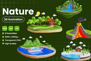 3D Nature Pack