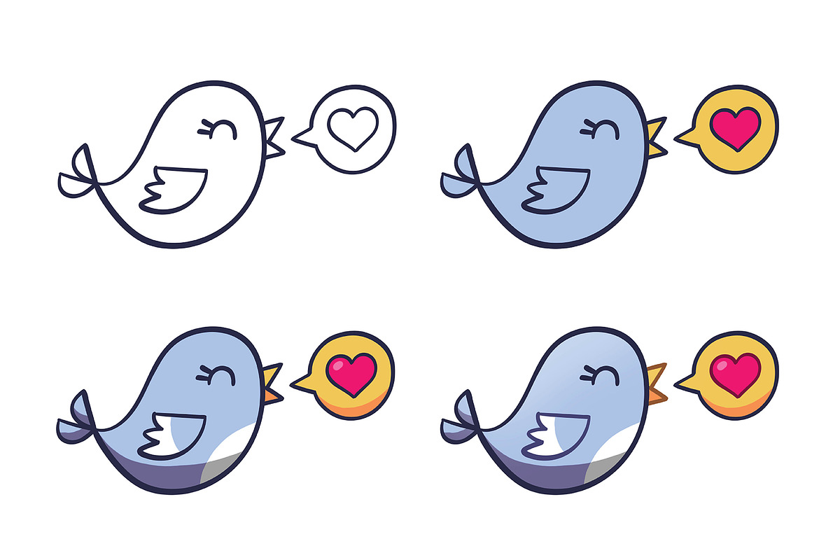 Cartoon Love Icons, an Icon by Cartoon Shop (Photo 6 of 11)