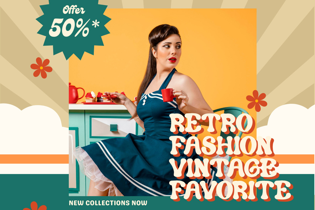 Hoynes - Retro Font, a Handwritten Font by Dhabee (Photo 10 of 13)