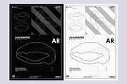 Abstract futuristic posters, a Technology Illustration by Andrew_Derr (Thumbnail 6 of 6)