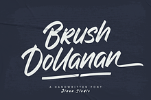 Brush Dollanan - Handwritten Font