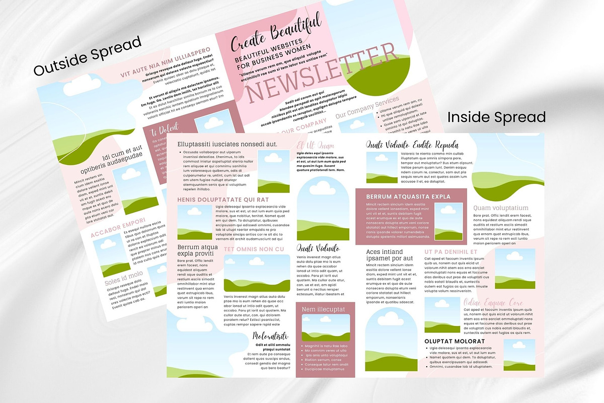 Businesswoman Canva Newsletter, an Email Template by PixelCraft (Photo 12 of 15)