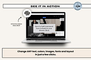 Squarespace - Noir Luxe, a Websites & App Template by Freedom Business Shop (Thumbnail 2 of 10)