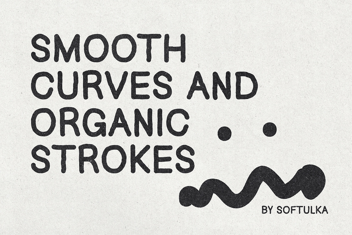 Pen Flow Typeface, a Handwritten Font by softulka (Photo 2 of 7)