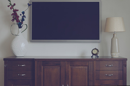 TV on the wall, a Technology Photo by Zabiegala MP