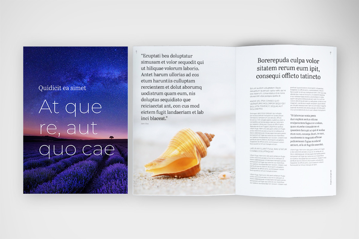 Lifestyle Magazine Template, a Print Template by McLittle Stock (Photo 6 of 6)