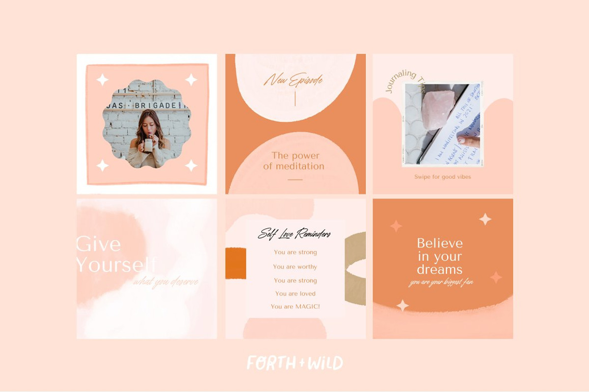 Social Media Templates For CANVA, a Social Media Template by Forth and Wild (Photo 29 of 31)
