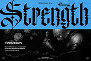 Eisenhardt - Gothic Blackletter Font, a Blackletter Font by Inviline.co (Thumbnail 9 of 15)