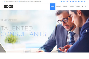 Edge Business WordPress Theme