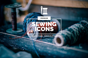 Premium »Sewing« Icons
