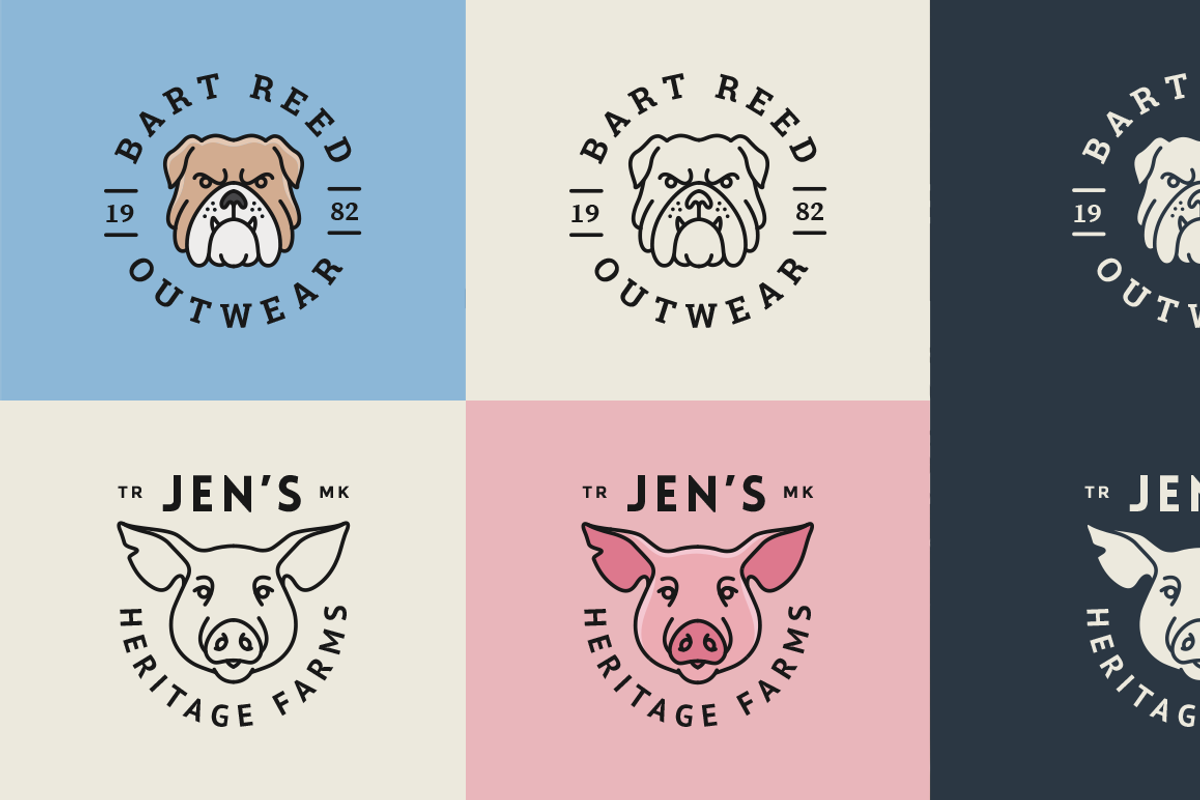 Animal Logo/Badge Templates Vol.1, a Branding & Logo Template by GraphicBurger (Photo 13 of 13)