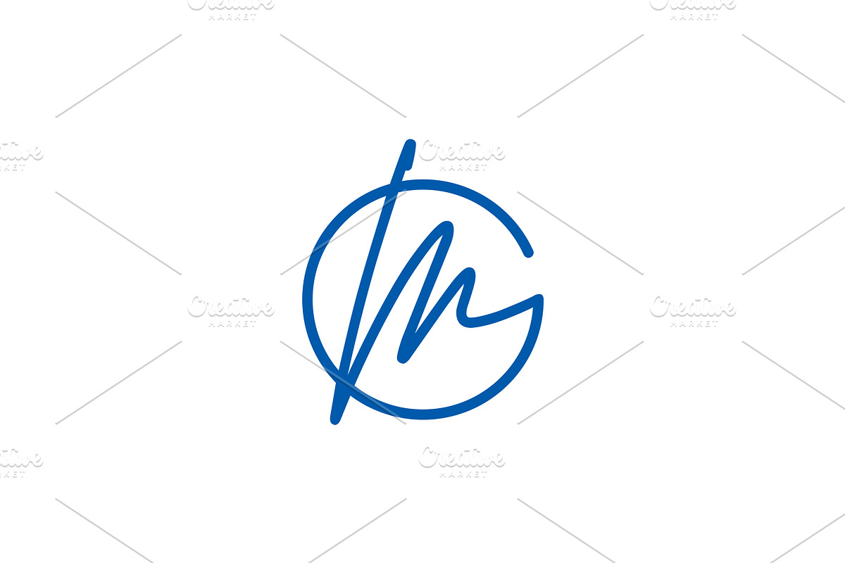 CM MC Logo, a Branding & Logo Template by Creative_Graphic