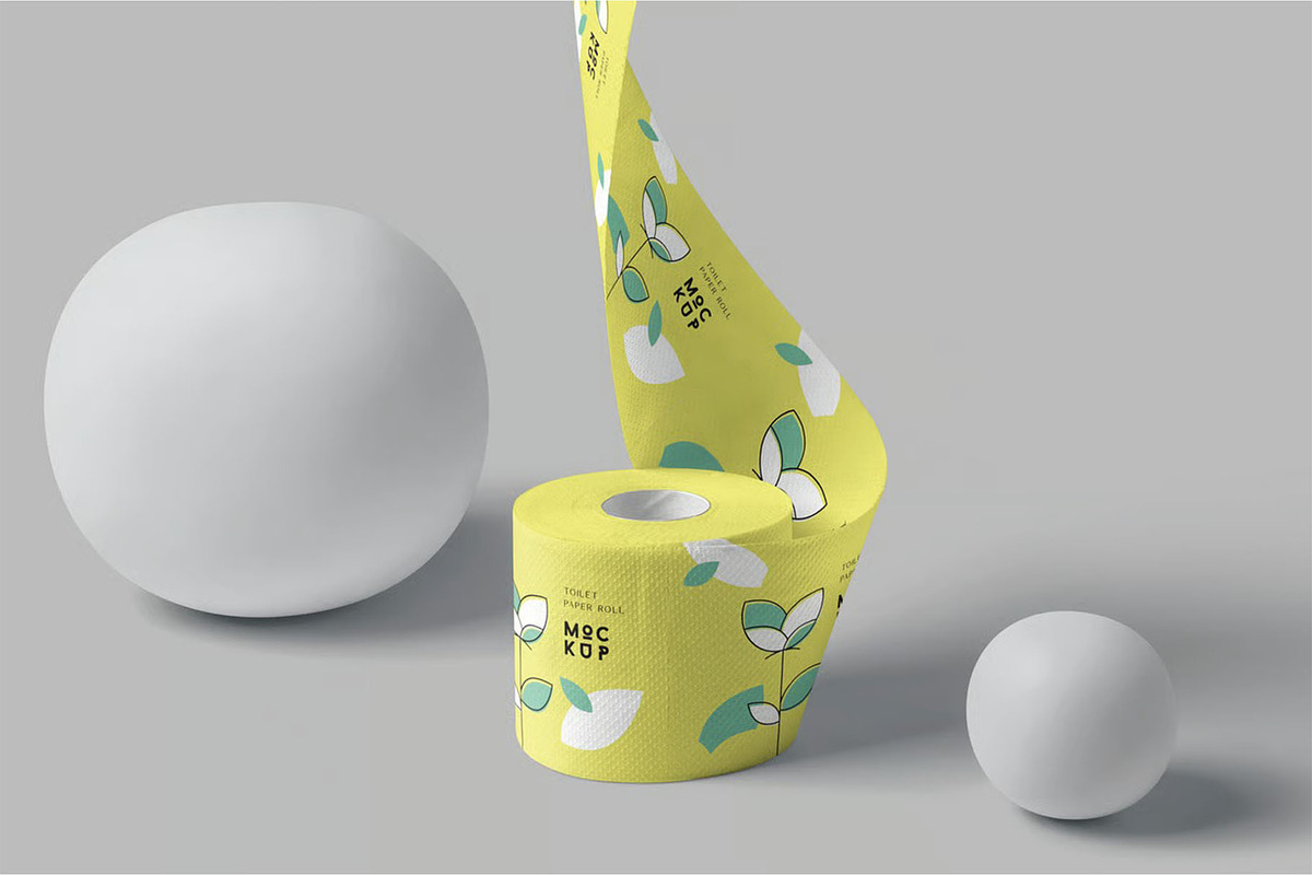 Toilet Paper Mockups, an Advertising Mockup by megostudi0 (Photo 5 of 7)