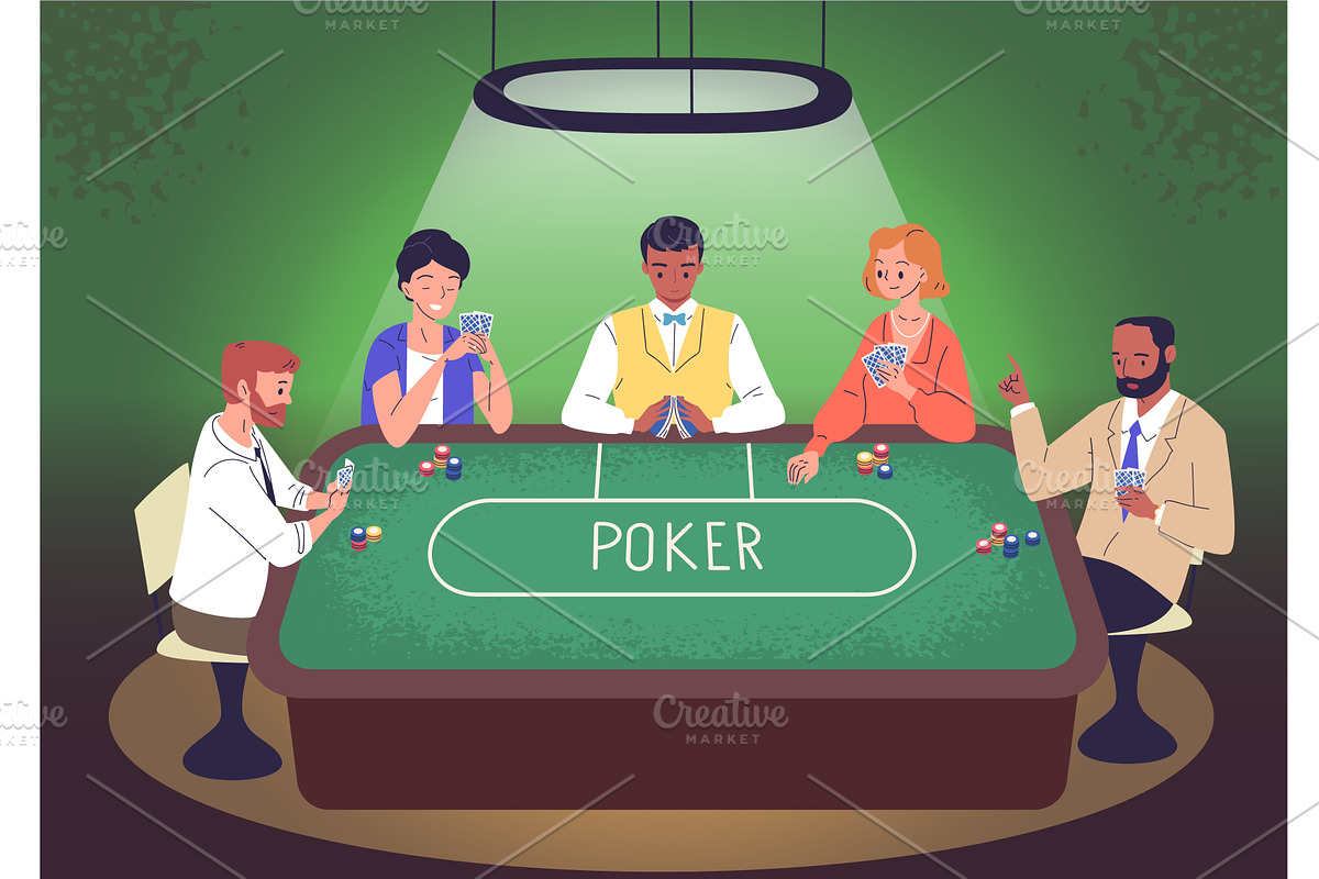Poker tournament. Gamble game best, a Sport Illustration by Stock-Smart-Start