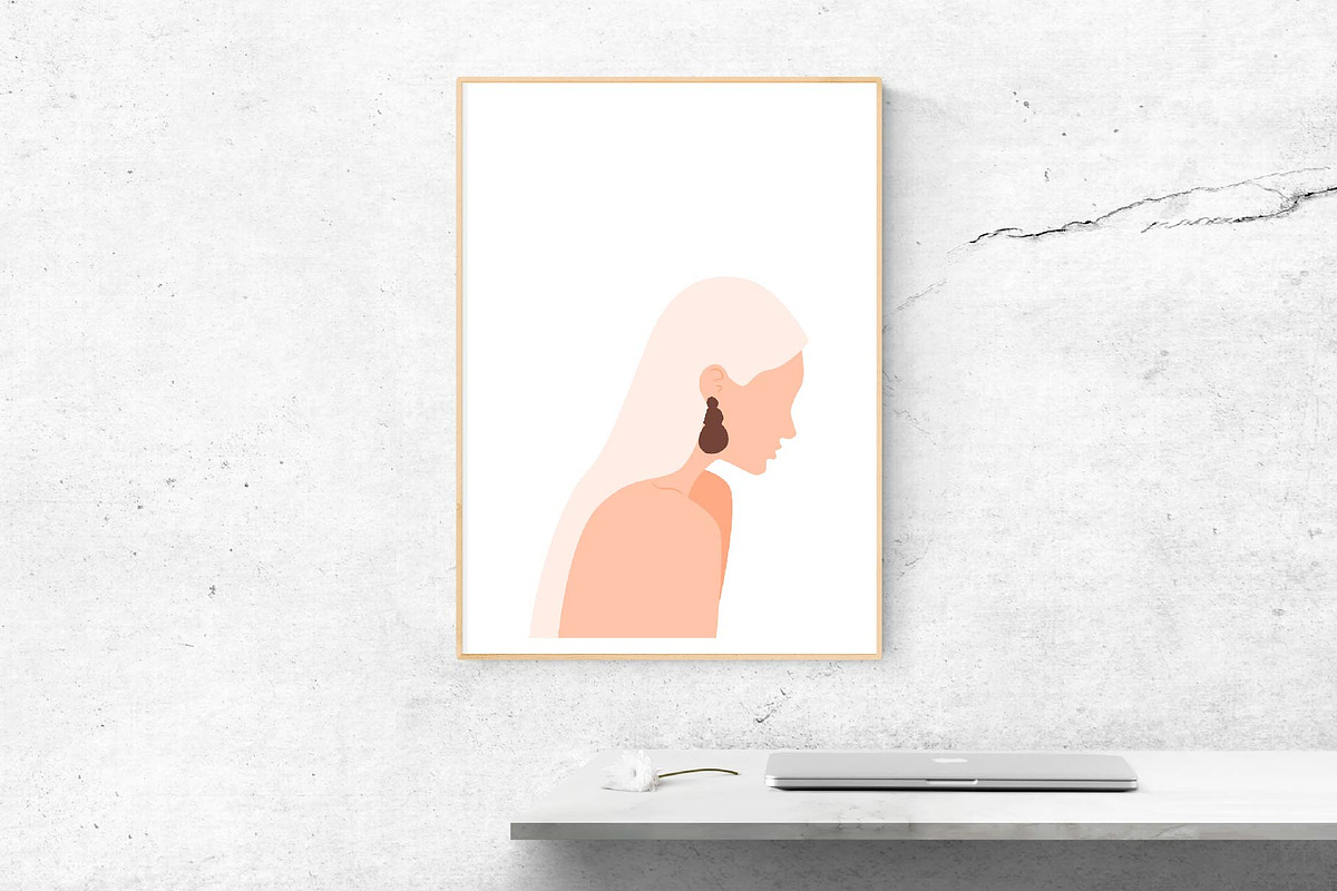 Nude Modern Diversity Collection, a Person Illustration by Minkina (Photo 6 of 6)