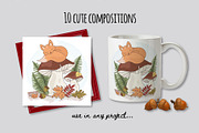 FALL ADVENTURES, an Animal Illustration by FARAWAYKINGDOM (Thumbnail 2 of 11)