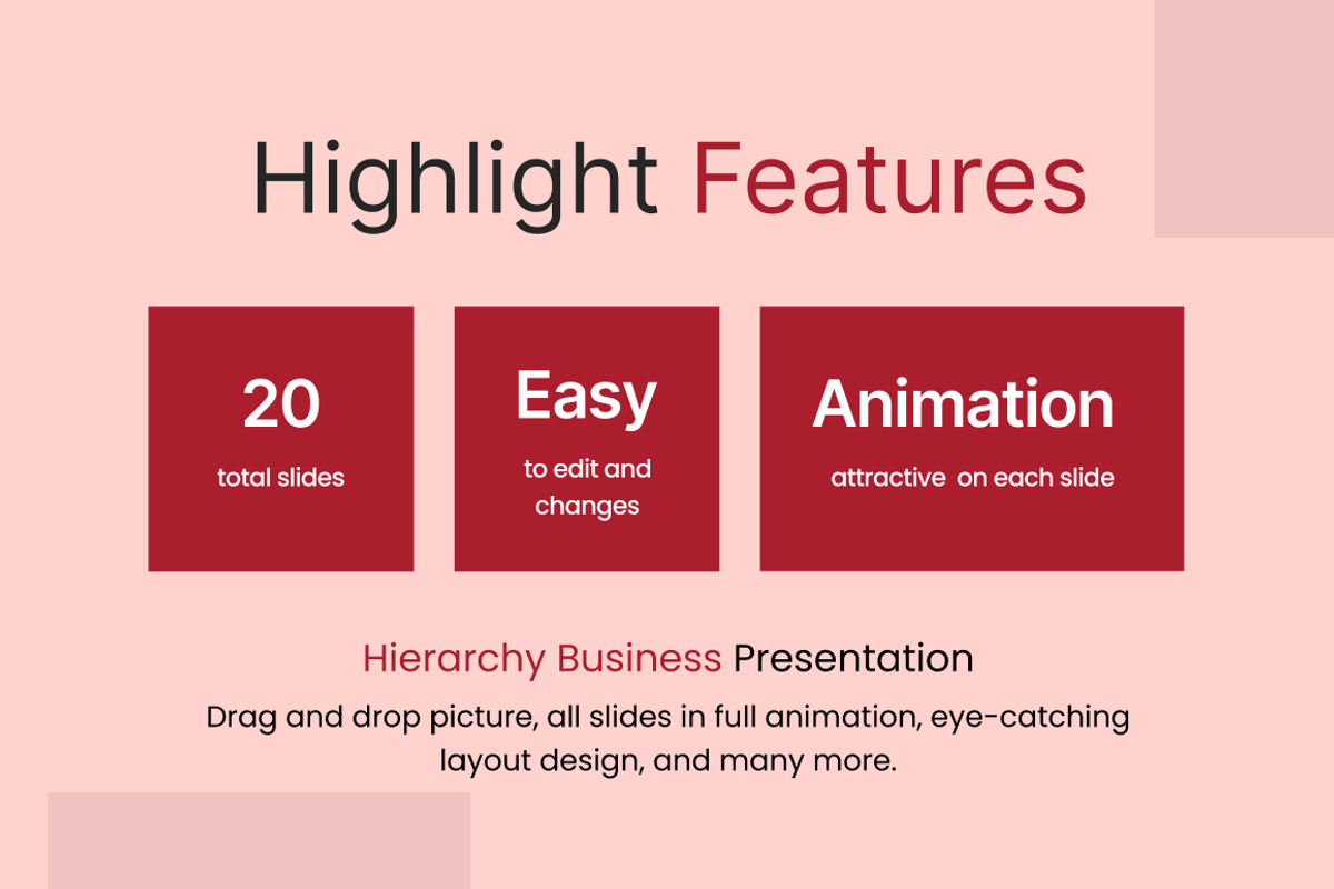 Hierarchy Business Google Slides, a Presentation Template by Loin Studio (Photo 2 of 4)