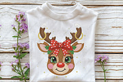 Christmas Reindeer Plaid Deer PNG, an Illustration by CraftArtStudio (Thumbnail 2 of 4)