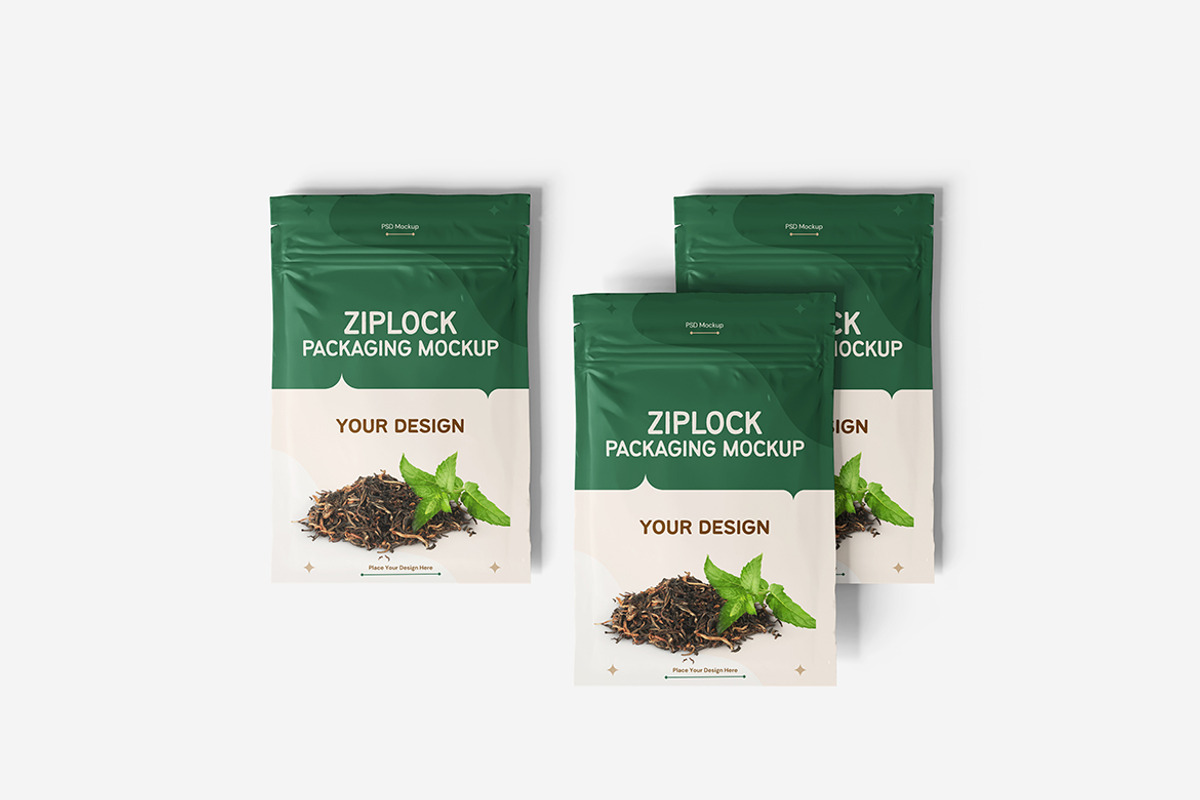 Ziplock Bag Mockup, a Product Mockup by MrLetters (Photo 5 of 5)