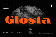 Glosta, a Serif Font by TRF Fonts (Thumbnail 1 of 18)