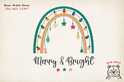 Retro Christmas Hand-drawn PNG, a Graphic by GlitterCraft (Thumbnail 2 of 101)