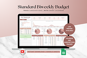 Standard Biweekly Budget - Neutral, a Templates & Theme by The Creative Plans co (Thumbnail 1 of 10)