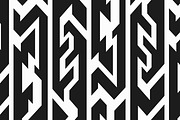 Monochrome Tribal Patterns, a Pattern Graphic by Gudiny (Thumbnail 4 of 22)