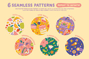Cute & Playful Patterns - Vector, a Pattern Graphic by Carole Chevalier (Thumbnail 2 of 11)