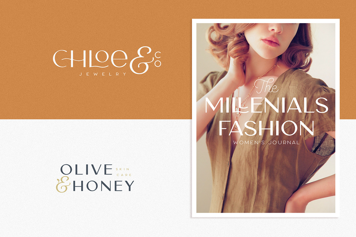 Carla Sans - Elegant Typeface, a Sans Serif Font by Creative Corner