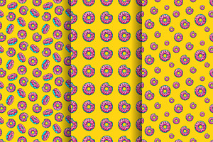 24 Donuts Patterns