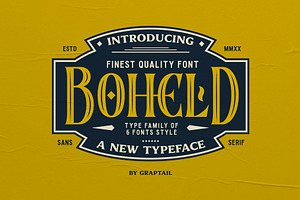 Boheld Font Collection