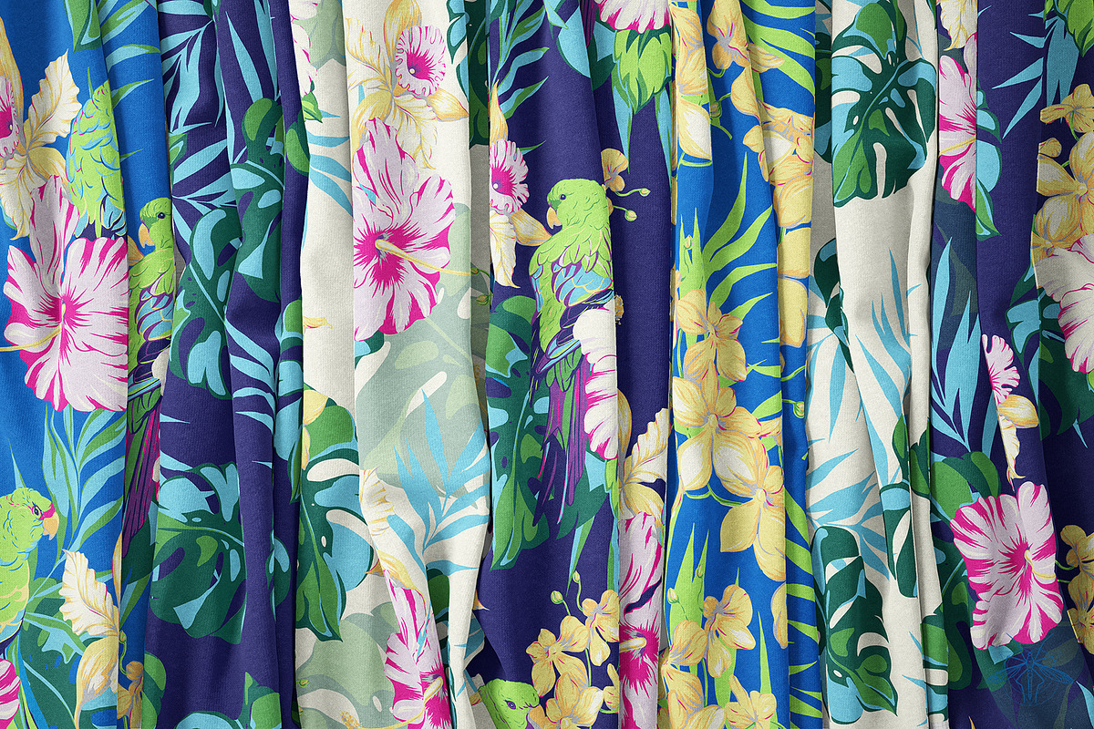 Tropicana | Vector patterns, a Pattern Graphic by Tanya Vollar (Photo 5 of 10)