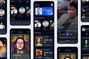 Disc - Music and Event App, an UI Kit Template by pickolabstudio (Thumbnail 2 of 6)