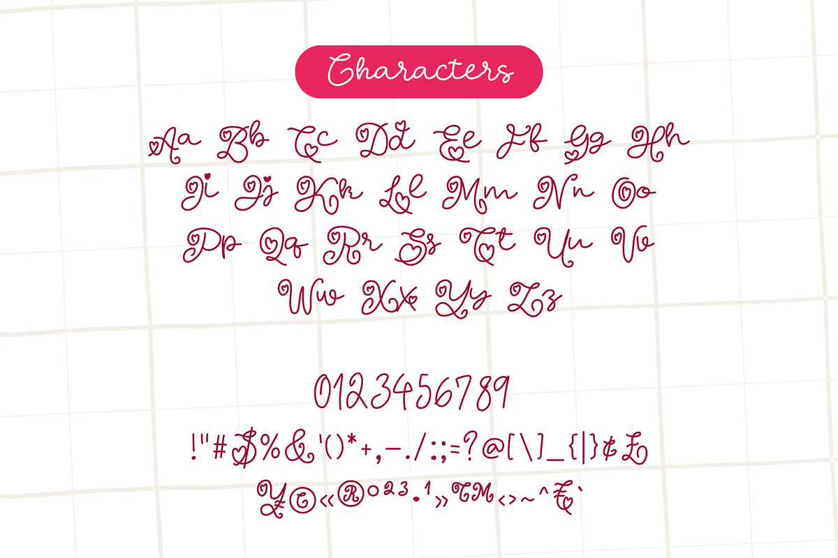 Magic Cupid is a Script font, a Script Font by Brown Cupple (Photo 8 of 9)