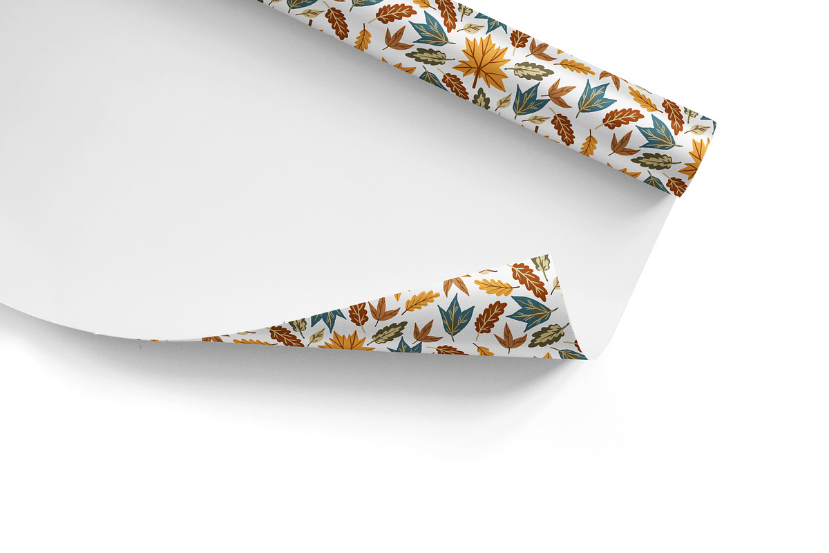 Unique Fall Leaves Seamless Pattern, a Pattern Graphic by Chloe's Illustrations (Photo 4 of 4)