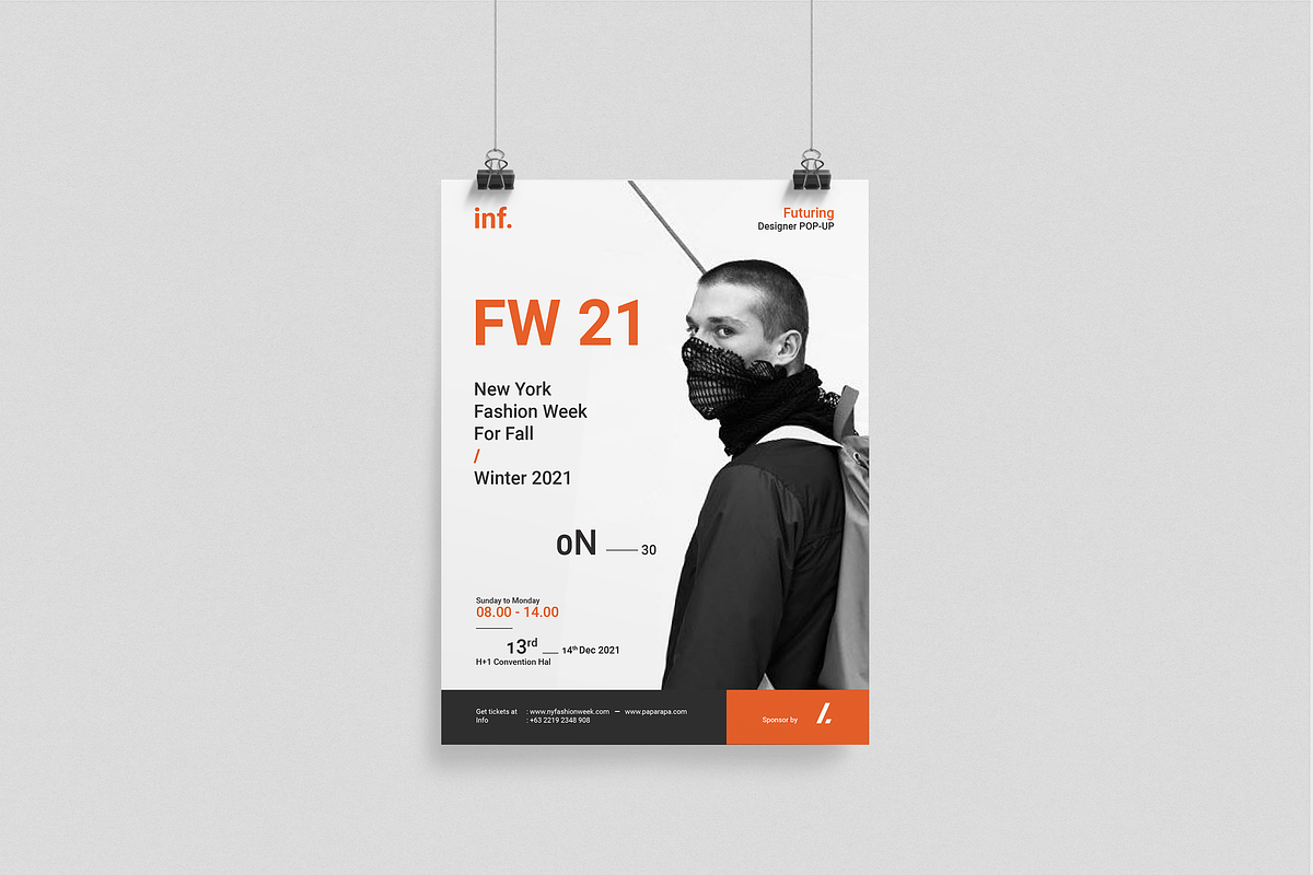 Fashion Week Posters, a Flyer Template by BOXKAYU (Photo 5 of 9)