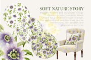 Passion Fruit Watercolor Clip Art, a Food Illustration by Elena Malgina Clipart (Thumbnail 10 of 16)
