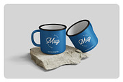 Enamel Mug Mockup, a Product Mockup by Pixie Creative (Thumbnail 4 of 5)
