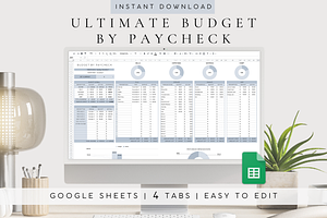 Editable Monthly Budget Template