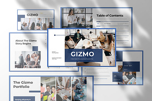 Gizmo Business Presentation, a Presentation Template by Analogous Temp