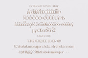 Itangiuh Display Modern Serif, a Serif Font by FinTypeStudio (Thumbnail 10 of 11)
