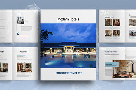 Modern Hotel Promotional Brochure