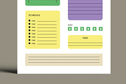 Daily and Weekly Planner Template, a Stationery Template by MightyDesign (Thumbnail 3 of 8)