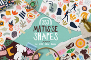 200+ Matisse Shapes, a Decorative Illustration by Dedraw Studio (Thumbnail 1 of 13)