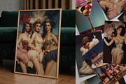 44 Showgirl Nursery Wall Art Designs, a Background Graphic by Sian Elizabeth Designs (Thumbnail 3 of 6)