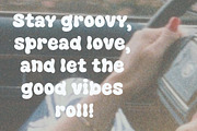 Sugar Daze Groovy Retro Bubble Font, a Handwritten Font by Mastilo Designs (Thumbnail 8 of 8)