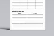 Work Handover Form Template, a Stationery Template by MightyDesign (Thumbnail 5 of 8)